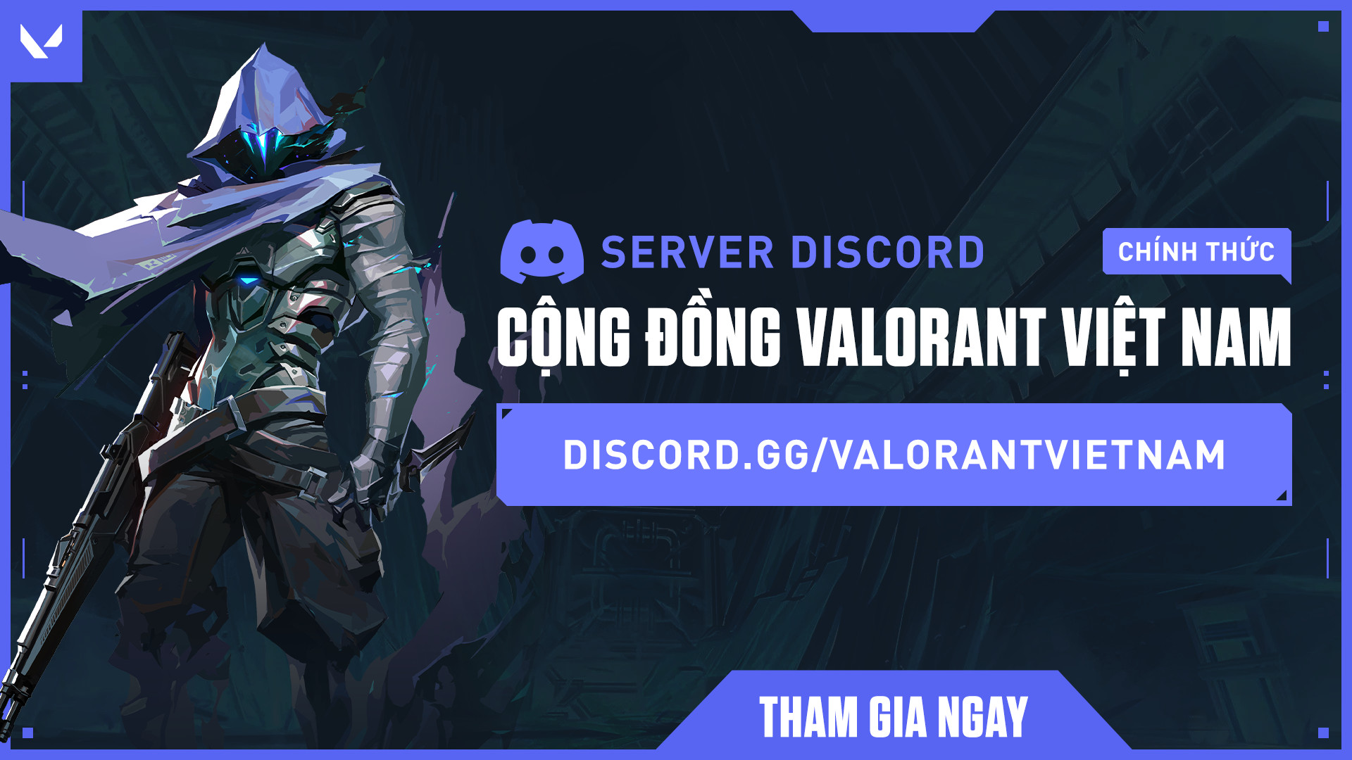Cộng đồng Discord chính thức của VALORANT Vietnam